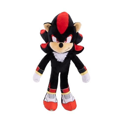 Sonic the Hedgehog 3 Movie Shadow Plush 9-Inch Stuffed Toy Figure - Officially Licensed Sonic 3 Movie - Image 2